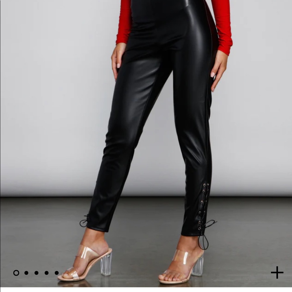Leather pants